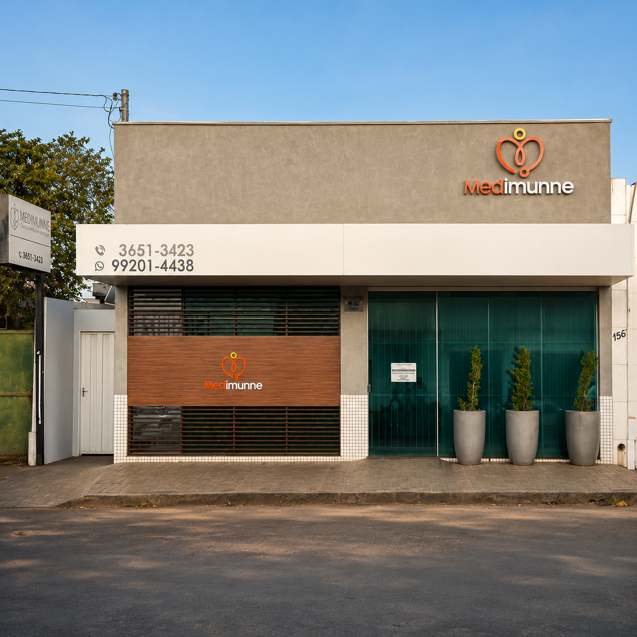 Fachada da MedImunne em Quirinópolis